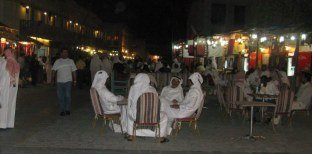 Qatar Doha Old Souk evening