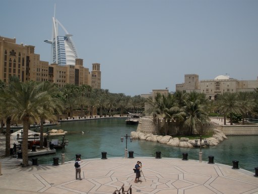 Dubai Madinat Jumeirah lagoon