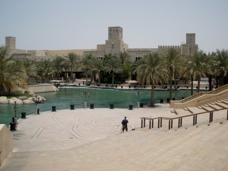 Dubai Madinat Jumeirah traditional wind towers