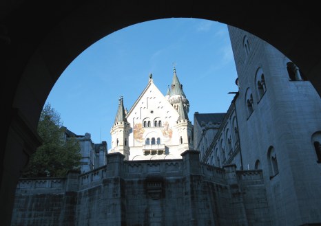 Entrance to Neuschwanstein Castle