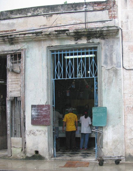 Food store Havana Cuba