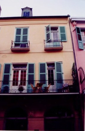 French Quarter balconies New Orleans