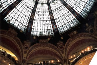 Gallérie Lafayette glass dome