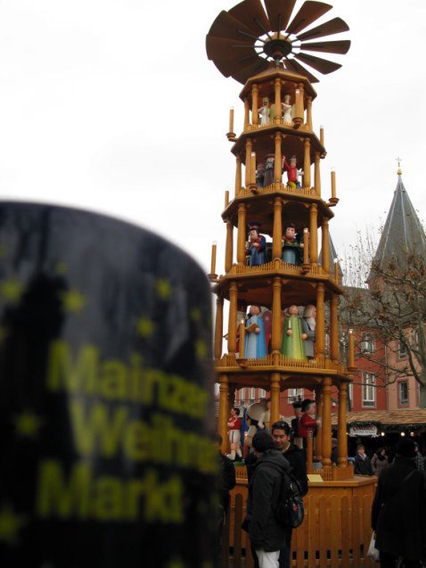 German Christmas Market in Mainz 