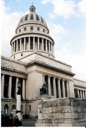 Havana Capitol Building Long View