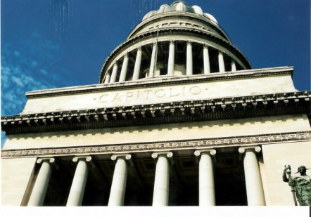 Havana –Domed Entrance of the Capital Building 