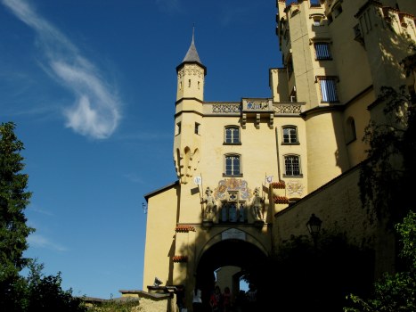 Hohenschwangau Castle Bavaria carriage approach