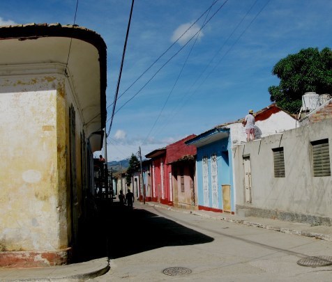 House painting in Trinidad de Cuba