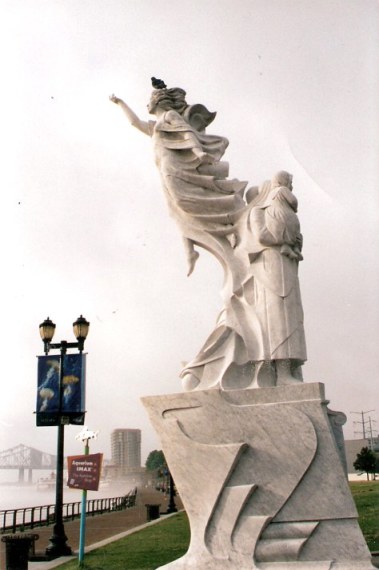 Immigrants Statue New Orleans