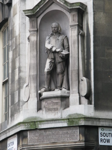 John Bunyan statue Holborn London