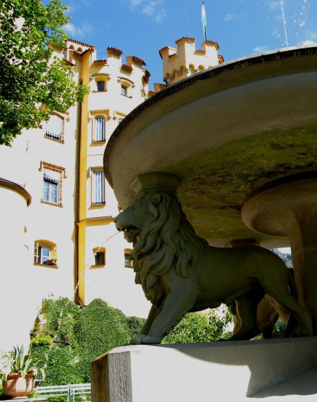 Lion Fountain Hohenschwangau Bavaria 