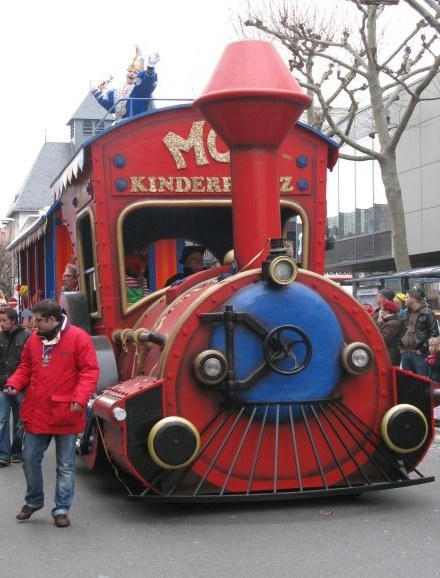 Mainz Carnival Children’s Parade Carnival Engine Float