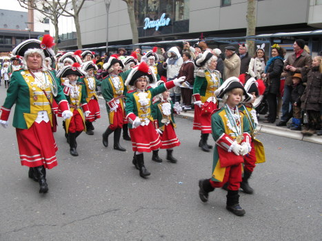 Mainz Carnival Children’s Parade cadet corps