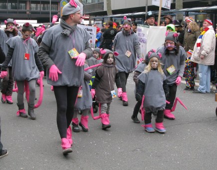 Mainz Carnival Children’s Parade mice