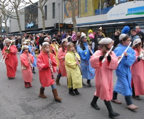 Mainz Carnival Children’s Parade tiny band