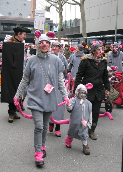 Mainz Carnival Children’s Parade tiny mouse