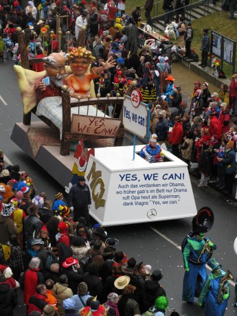Mainz Carnival Parade Rosenmontag Viagra