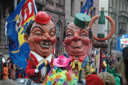 Mainz Carnival Parade Rosenmontag politics