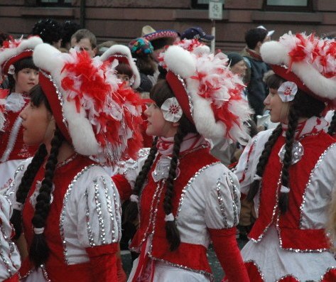 Mainz Fastnacht folk costumes