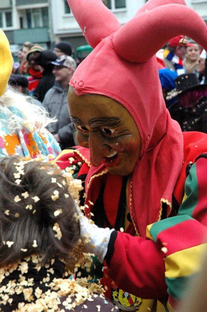 Mainz Fastnacht friendly jester costumes