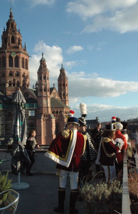 Mainz Germany Carnival Garde members by Dom