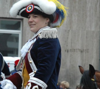 Mainz Germany Carnival mounted Garde