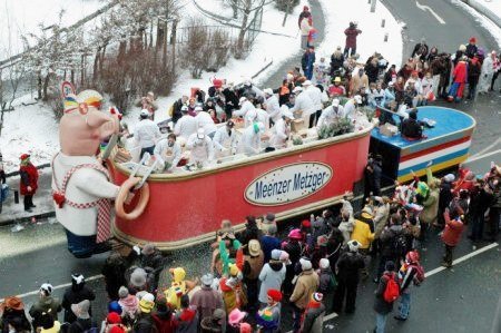 Mainz Rosenmontag Metzgerei