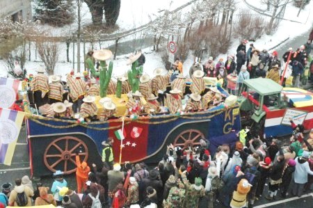 Mainz Rosenmontag Mexican float