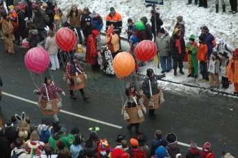 Mainz Rosenmontag balloonists