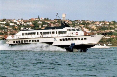 Manly Hydrofoil ferry Sydney Harbour