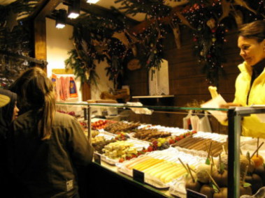 Munich Christmas Market kebab sweet things