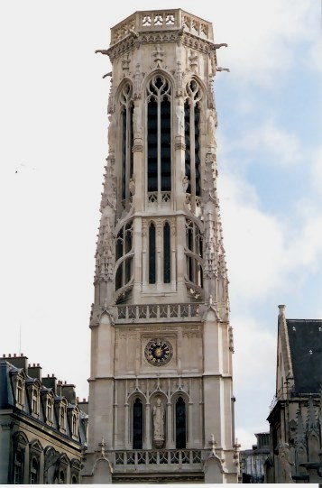 Paris Church of Saint-Germain-l’Auxerrois Clock Tower