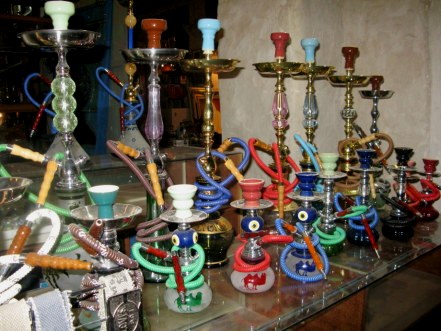 Qatar Doha Old Souk shisha pipes 