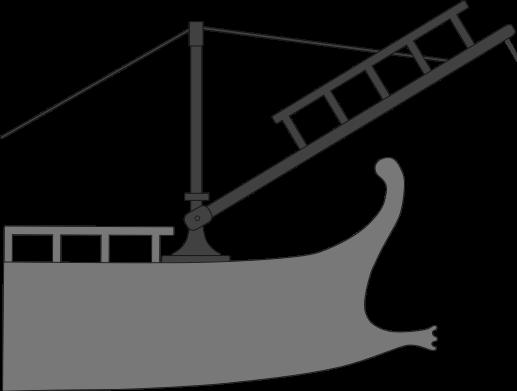 Diagram of Roman Corvus