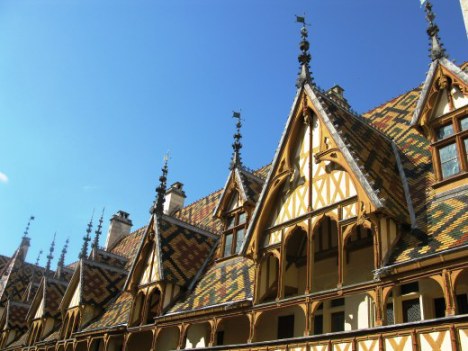 Roof features Hospices de Beaune