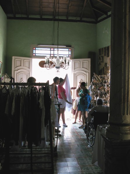 Shop in house in Trinidad de Cuba
