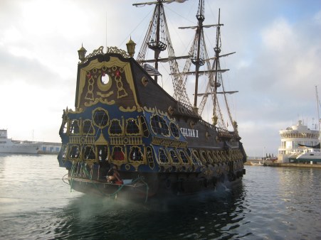 Spanish galleon in Hammamet Tunisia