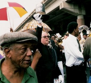 Start of Jazz Funeral New Orleans