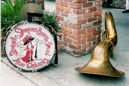 Storyville Stompers Brass Band Instruments Jazz Funeral New Orleans