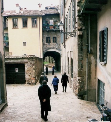 Streets of Bergamo Alta