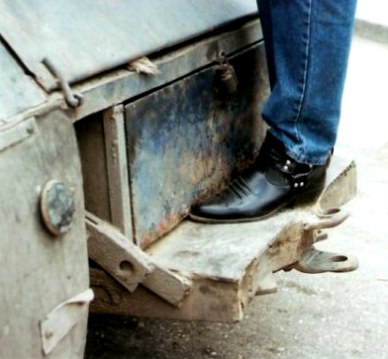 Stylish cowboy boot Agricultural Fair-Havana-Cuba