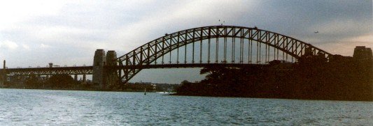 Sydney Harbour Bridge from Bradley’s Head