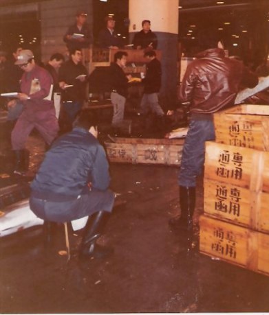 Tokyo Fish Market Tuna Auction