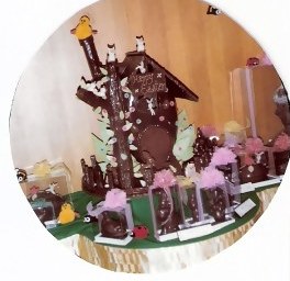 Tokyo Hilton Chocolate Easter Egg House