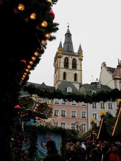 Trier Christmas Market Clocktower