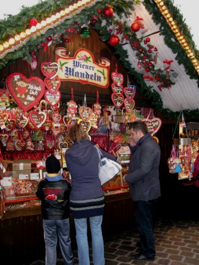 Trier Christmas Market gingerbread hearts