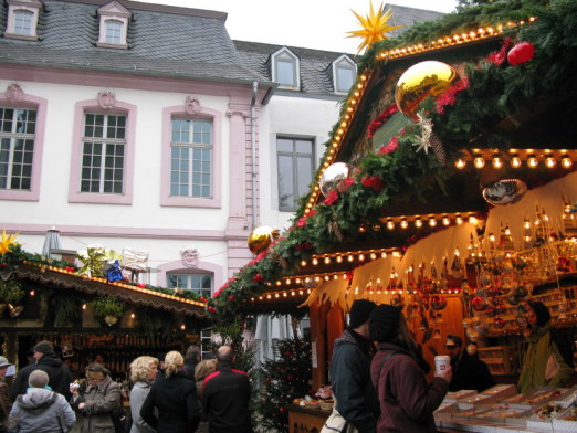 Trier Christmas Market glass baubles