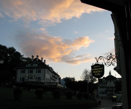 Twilight clouds Hohenschwangau Bavaria