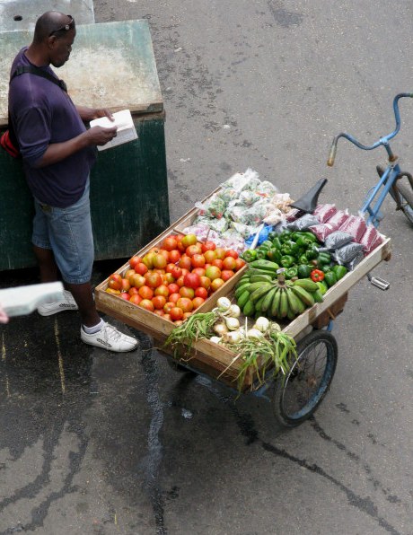 Vegetable cart Havana Cuba