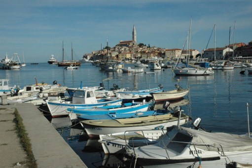 View of Rovinj Croatia